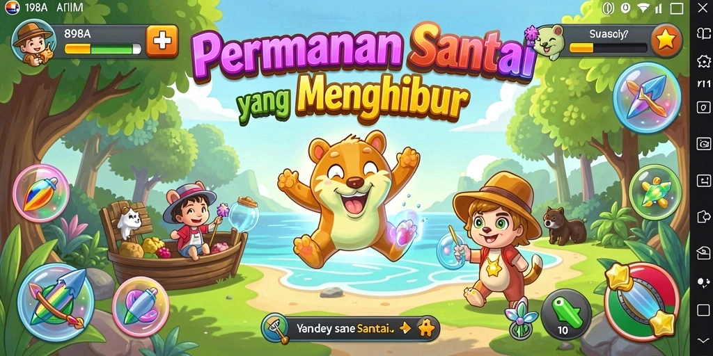 Tampilan gameplay rinci dari 898A yang mengasyikkan.
