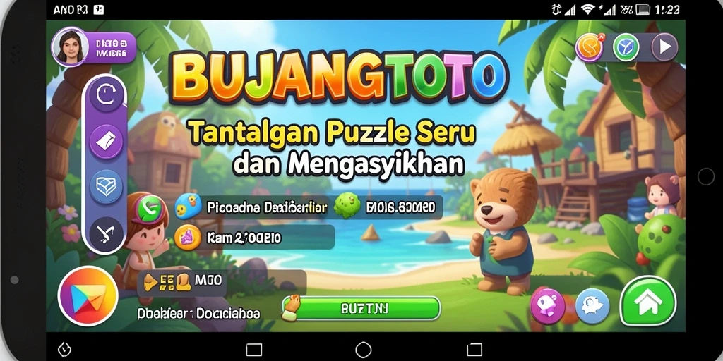 Tampilan gameplay seru dalam BUJANGTOTO yang memikat.