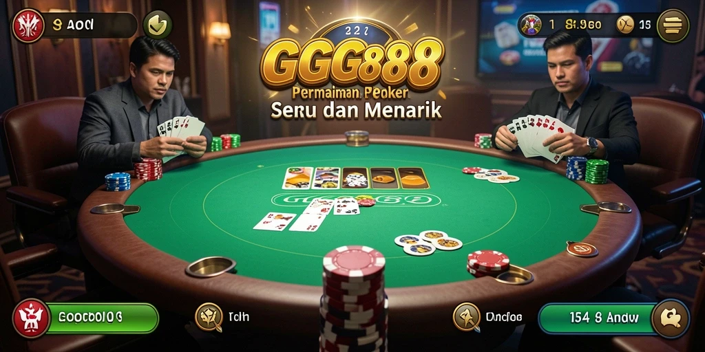 Tampilan menarik dari gameplay GGG888 yang menegangkan.
