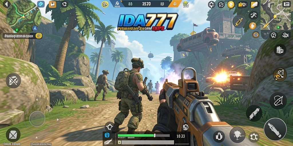 Tampilan gameplay seru dan mendebarkan dalam IDA777.