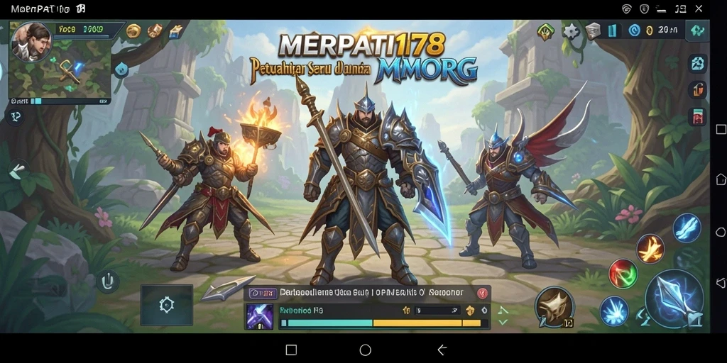 Tampilan gameplay MERPATI178 yang mendebarkan di dunia MMORPG.