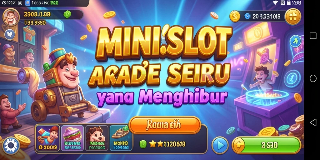 Tampilan gameplay seru di MINISLOT dengan berbagai tema menarik.