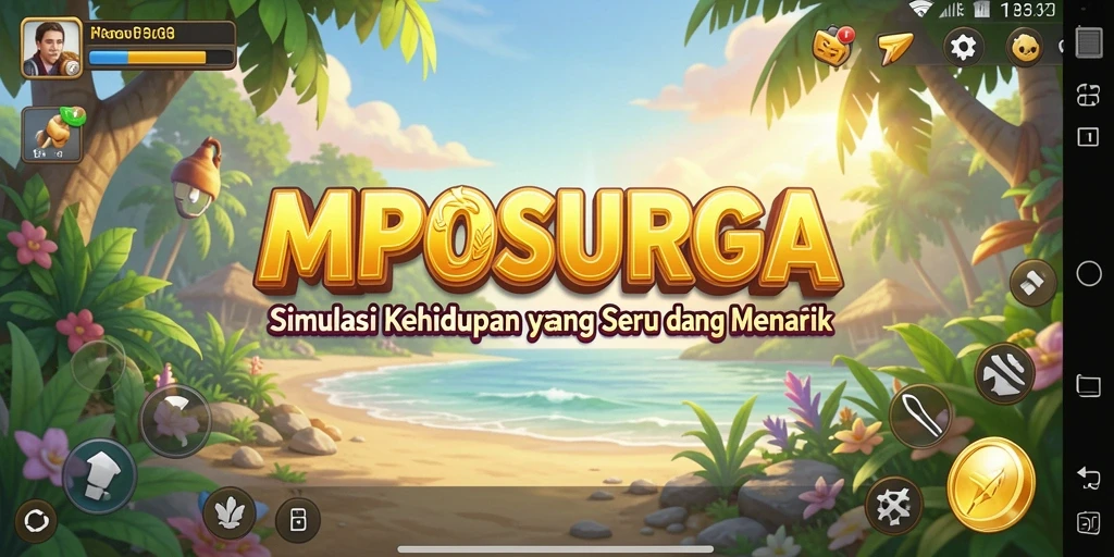 Screenshot MPOSURGA menampilkan gameplay yang menarik dan interaktif.