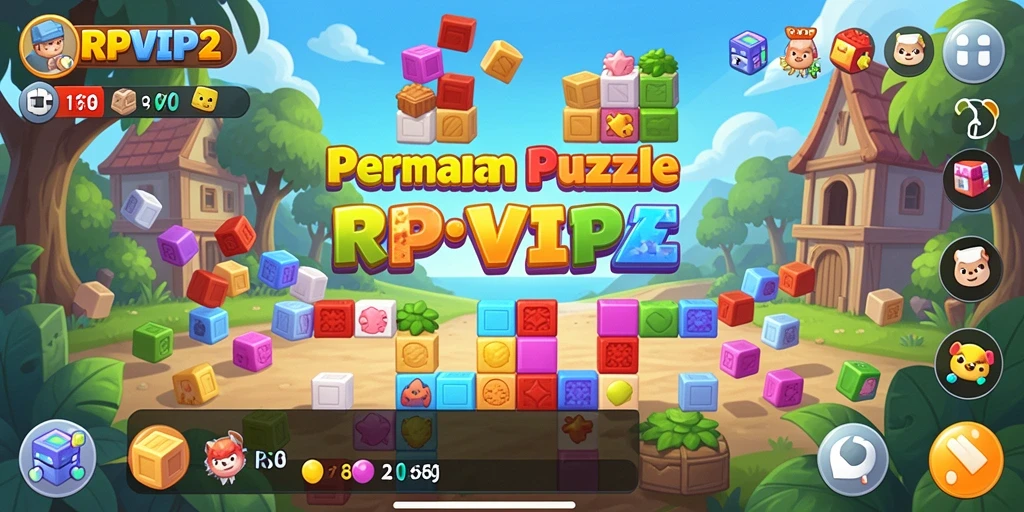 Tampilan gameplay RPVIP2 yang seru dan menantang.