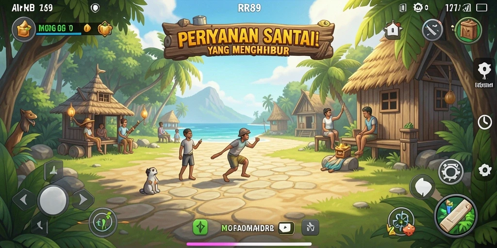 Tampilan gameplay RR89 yang seru dan menawan.