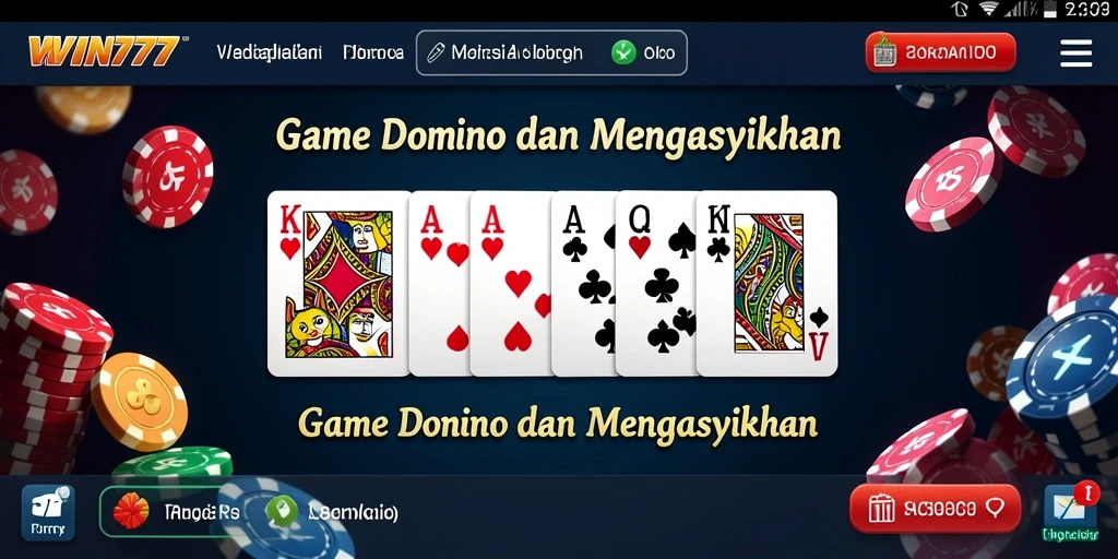 Tampilan gameplay WIN777 yang penuh aksi dan seru.