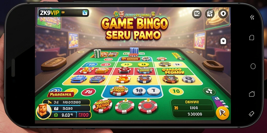 Gameplay ZK9VIP yang menarik dengan momen Bingo seru.
